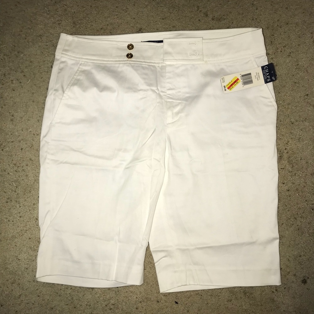 White shorts